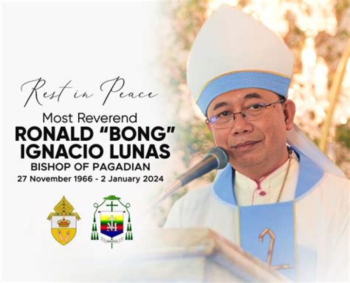 Bishop Ronald Lunas Obituary, Pagadian Bishop passes away after heart bypass surgery, dies at age 57