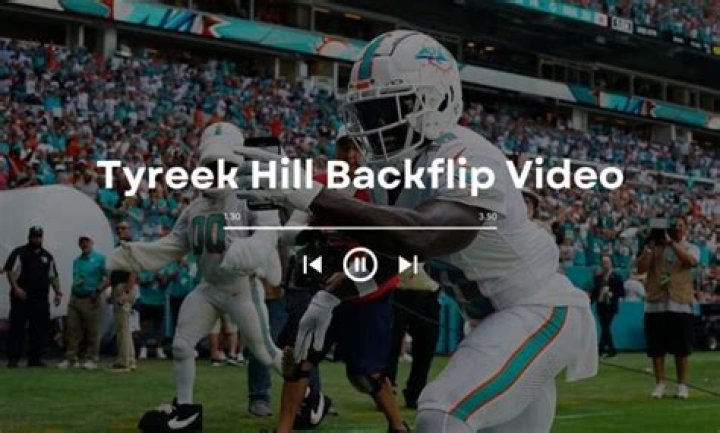 Tyreek Hill Backflip Video: Tyreek Hill’s Point of View